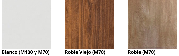 acabados puertas de exterior serie m100 y m70