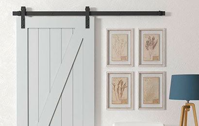 Guías Exteriores Decorativas para Puertas Correderas