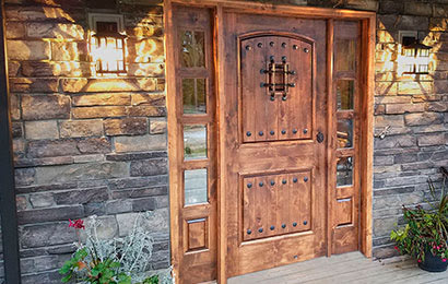 Puertas de Exterior de Madera a medida