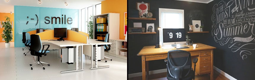 Decorar con frases motivadoras en el trabajo