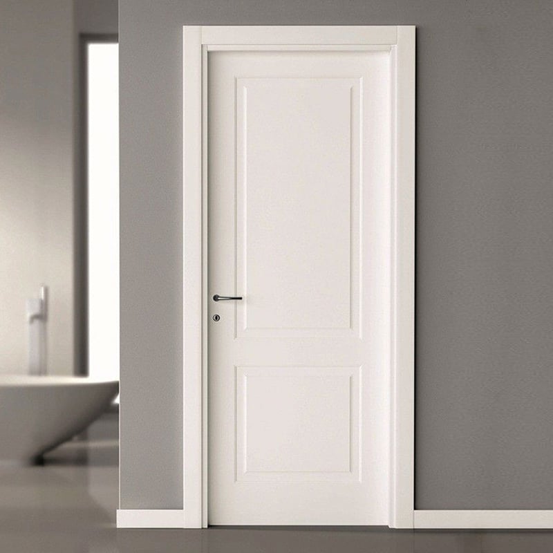 puerta lacada pantografiada