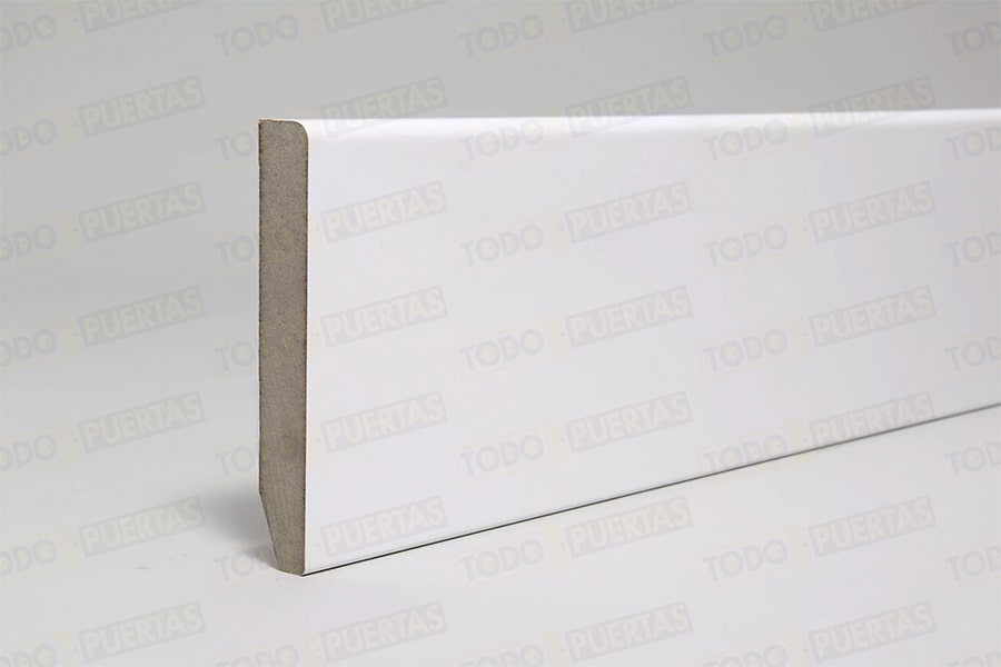 Rodapié blanco barato Mod. 101