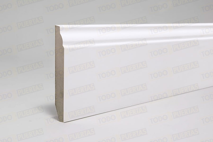 Rodapié blanco barato Mod. 102