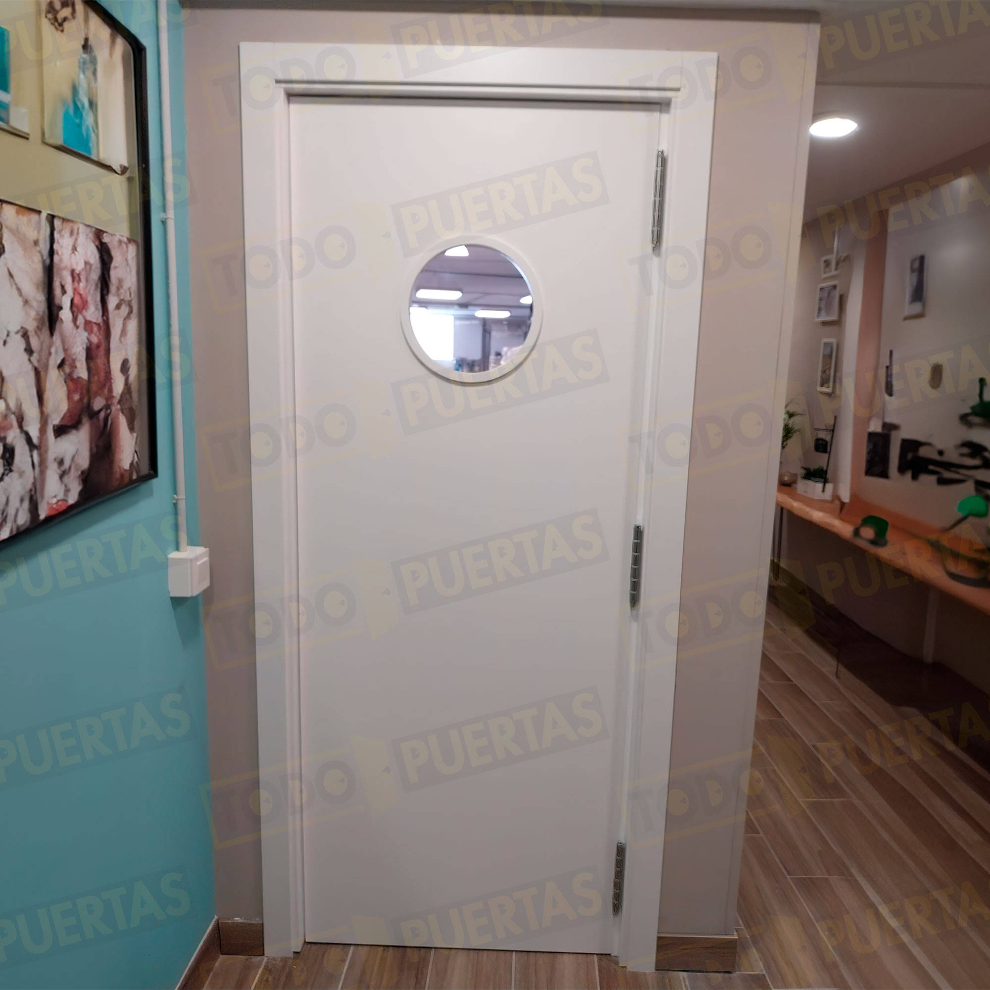 Foto Puertas grises cliente 9