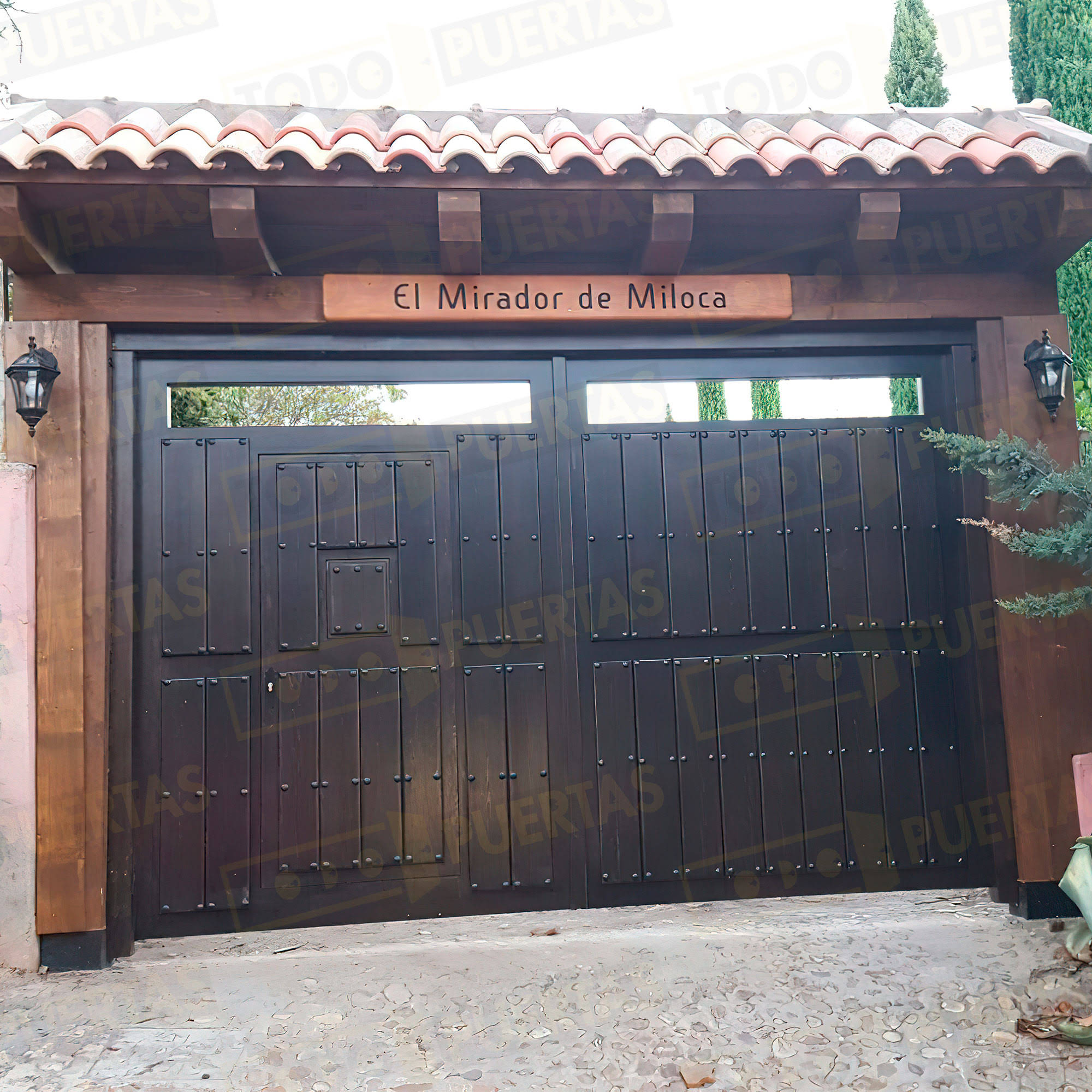 Foto Ventanas de madera rústicas cliente 2