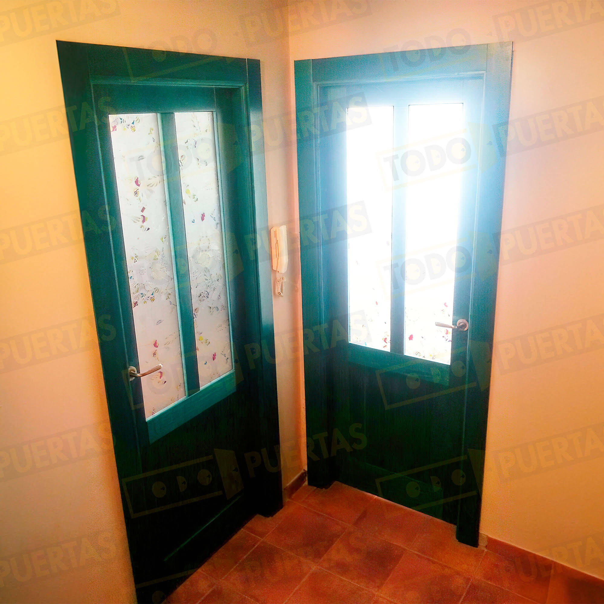 Foto Cristales para Puertas cliente 3