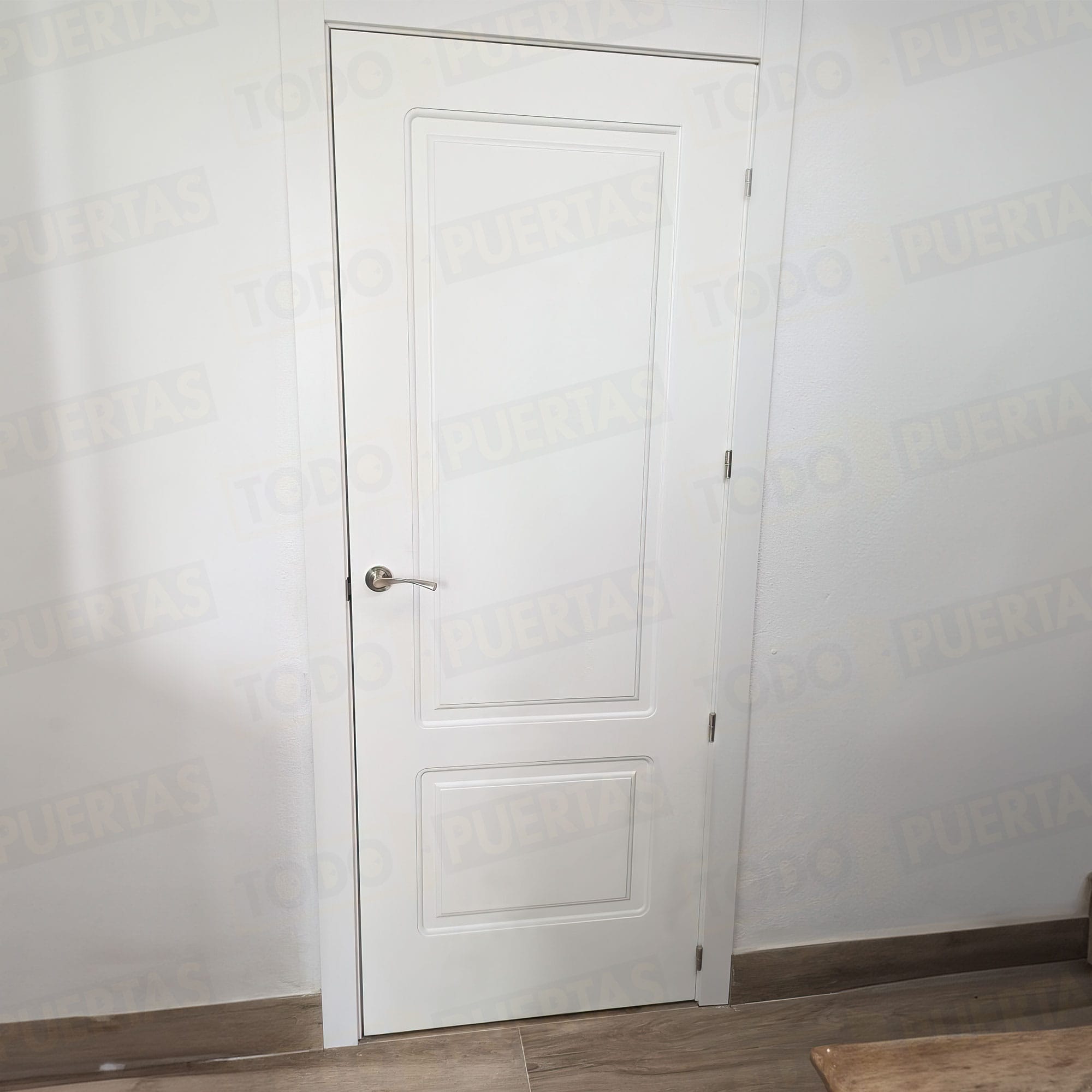 Foto Puertas Lacadas Blancas Rústicas cliente 4