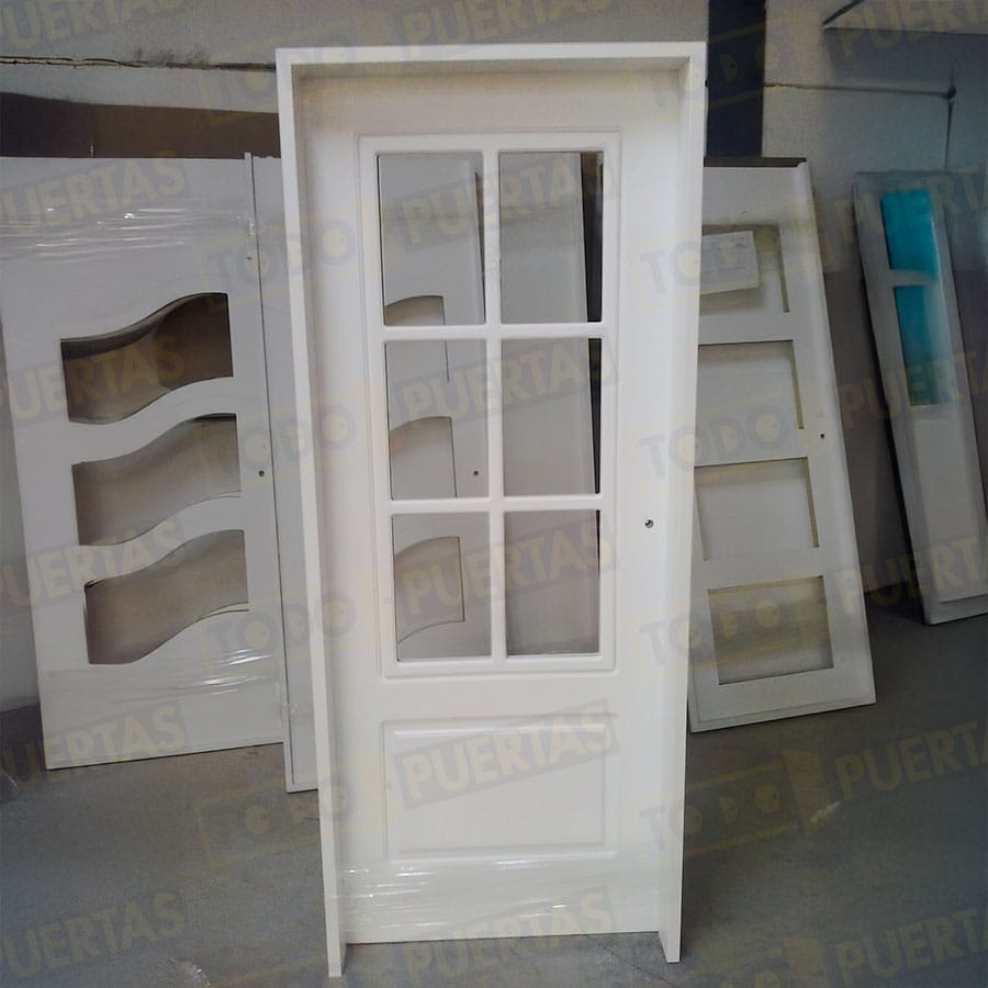 Foto Puertas Lacadas Blancas Rústicas cliente 6