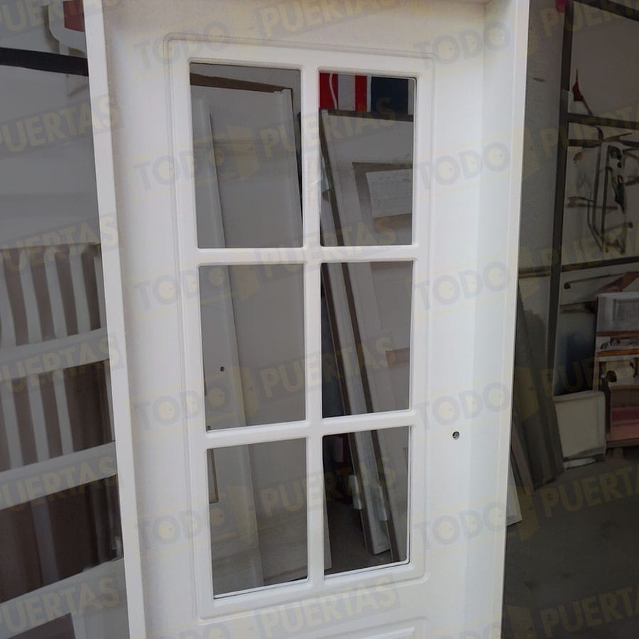 Foto Puertas Lacadas Blancas Rústicas cliente 7