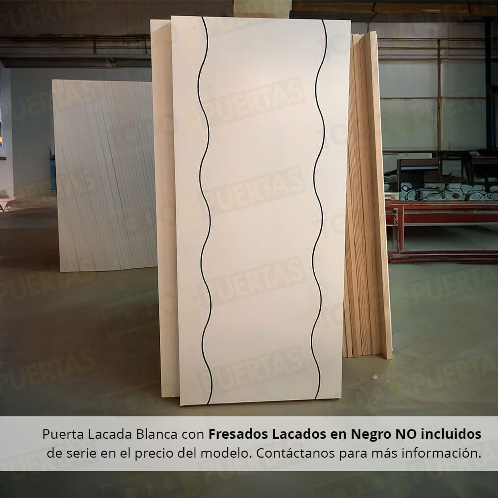 Foto Puertas Lacadas Blancas cliente 5
