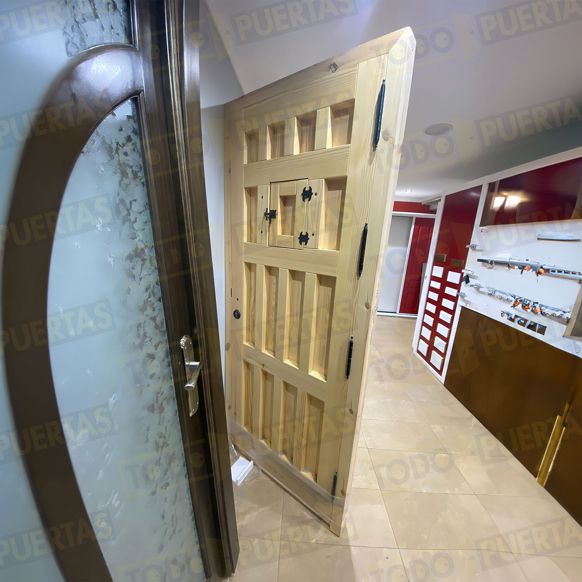 Foto Puertas Exterior Madera cliente 11