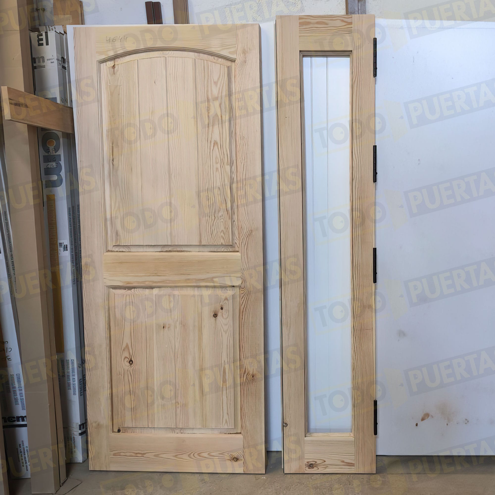 Foto Puertas Exterior Madera cliente 4