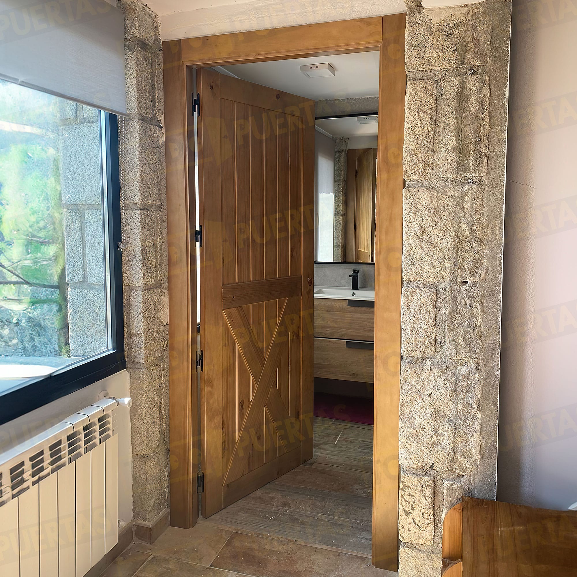 Foto Puertas Rústicas cliente 48