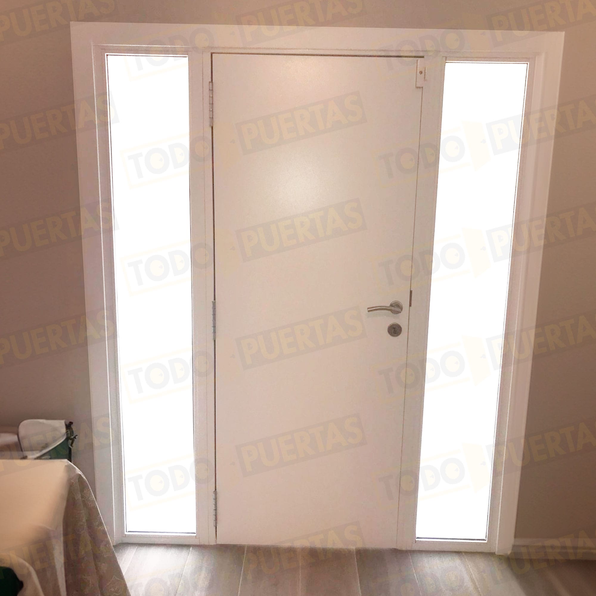 Foto Puertas Galvanizadas Metálicas cliente 3