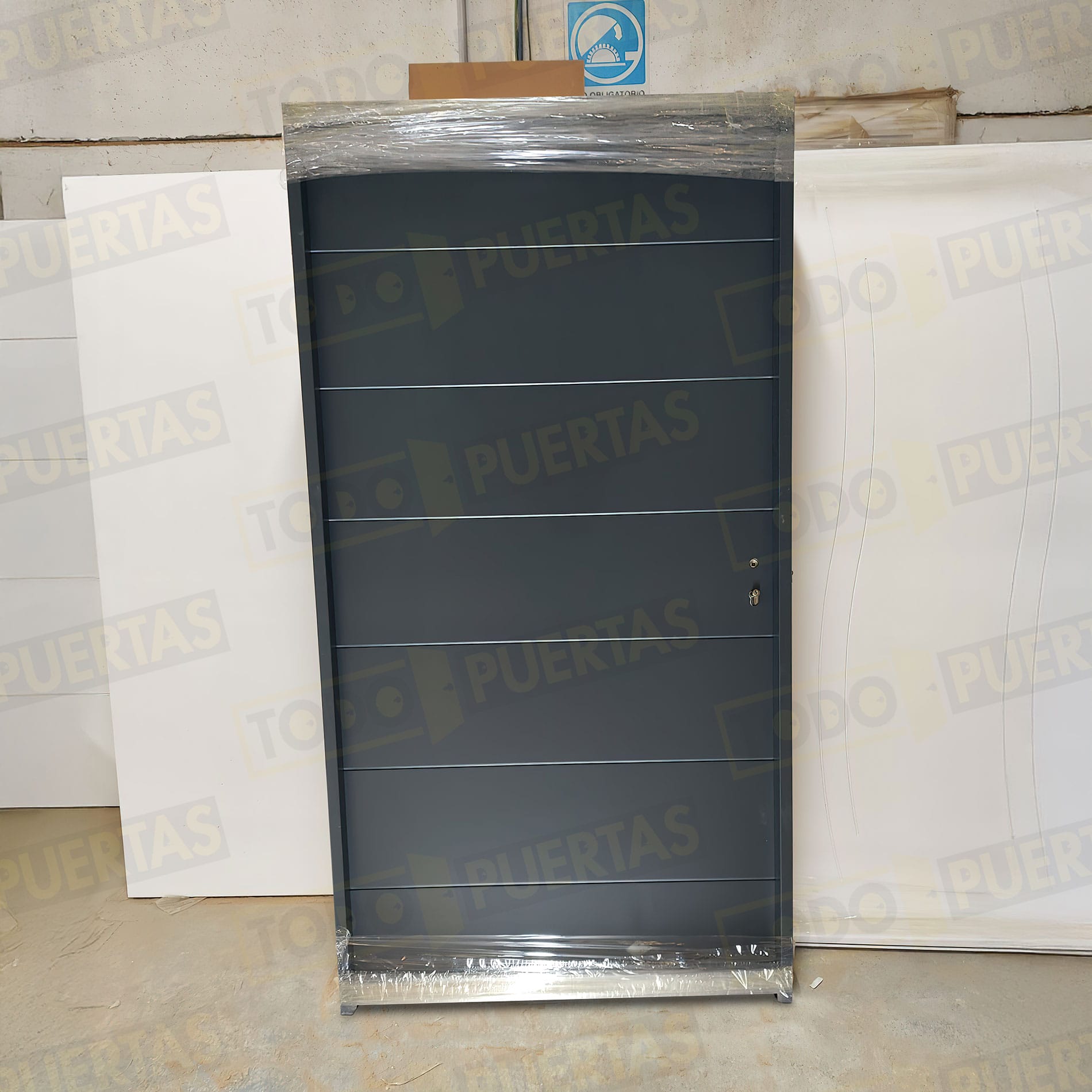 Foto Puertas Galvanizadas Metálicas cliente 7