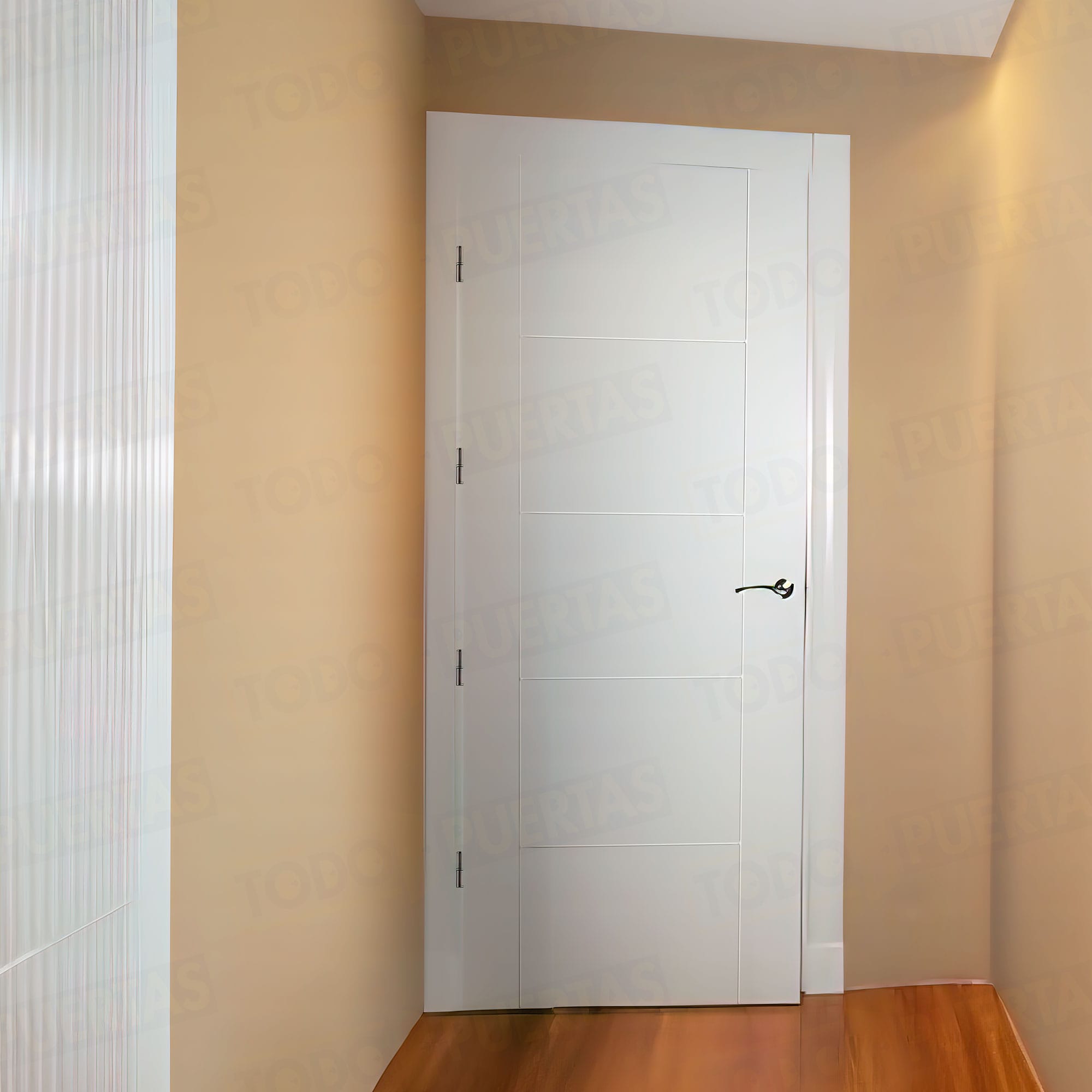 Foto Puertas Lacadas Blancas cliente 5