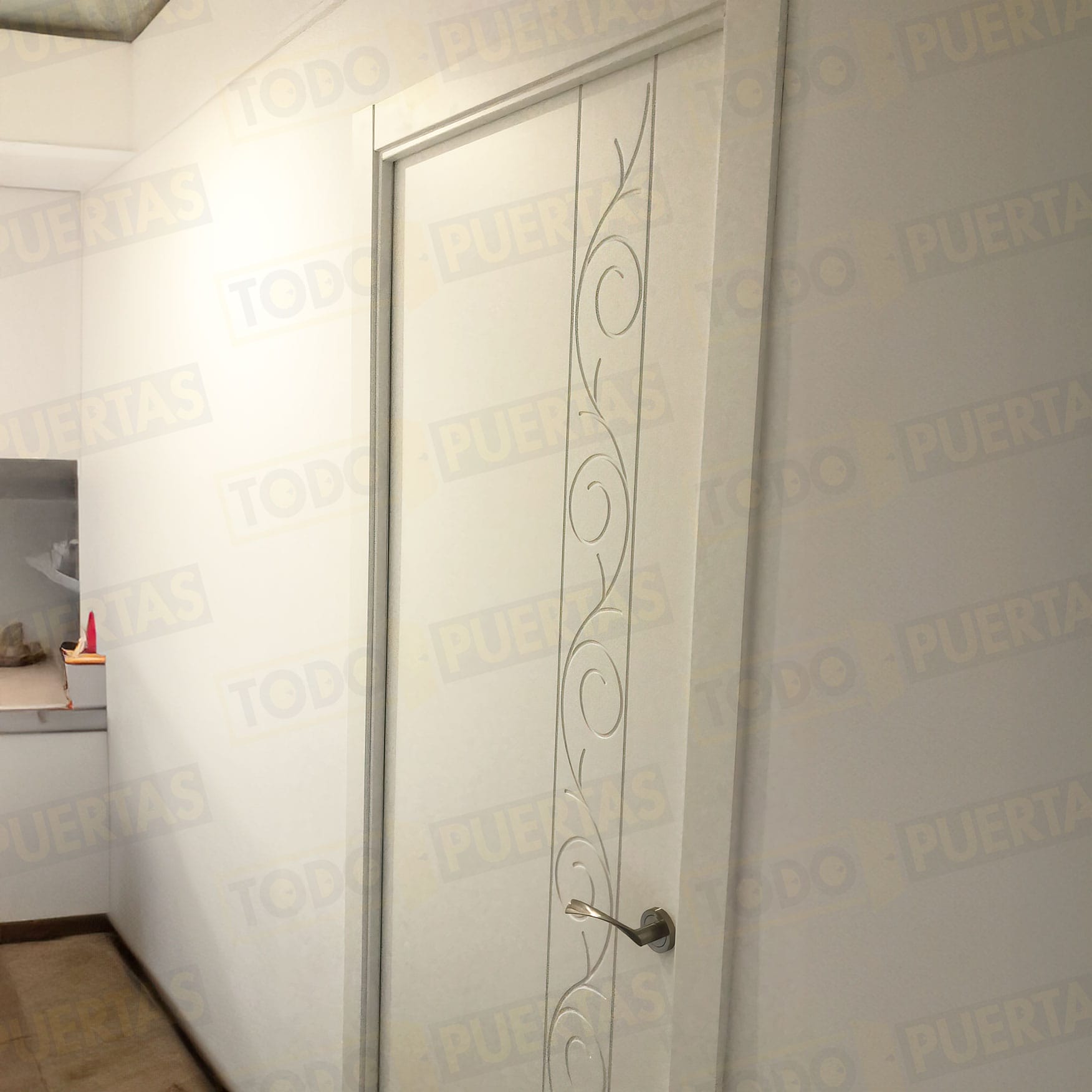 Foto Puertas Lacadas Blancas cliente 29