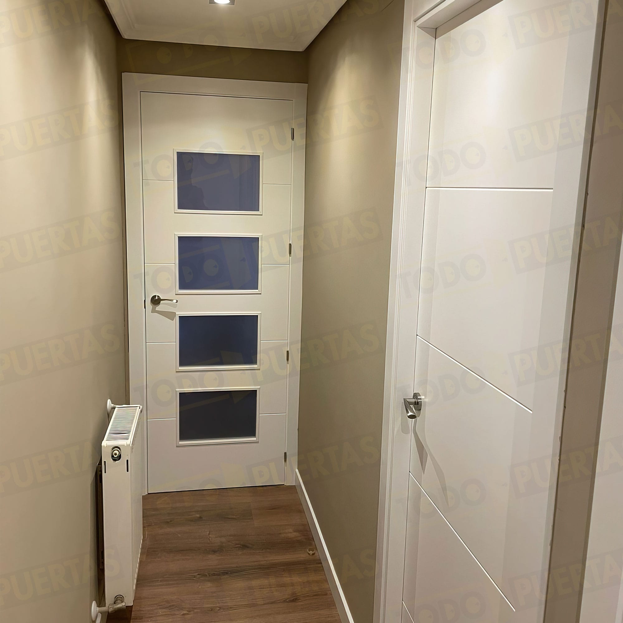 Foto Puertas Lacadas Blancas cliente 48