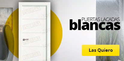 Puertas lacadas blancas