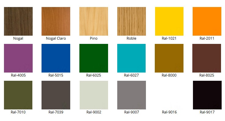 Acabados para armarios empotrados