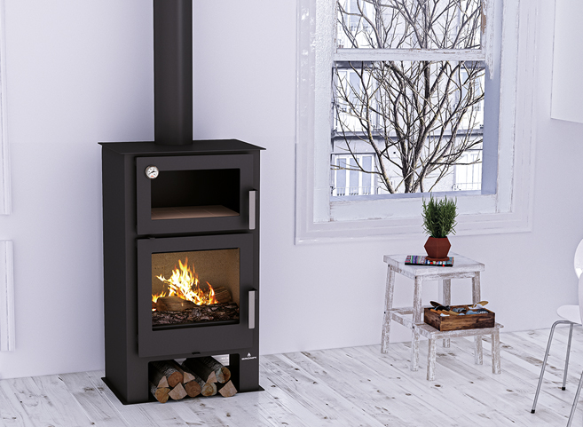 Salida de humos en estufas de leña Salida de humos en estufas de leña