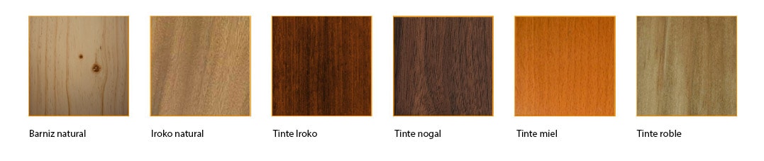 Acabados de nuestros portones de madera