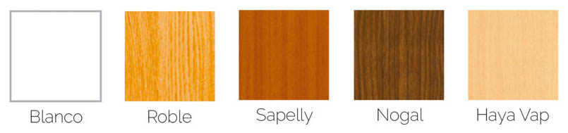 Acabados para las puertas plegable de PVC