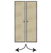 DOS Hojas apertura DOBLE