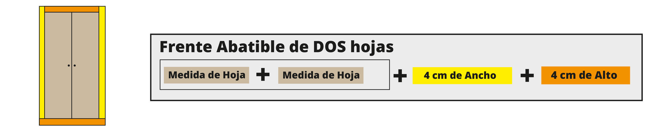 Armario de Dos Hojas