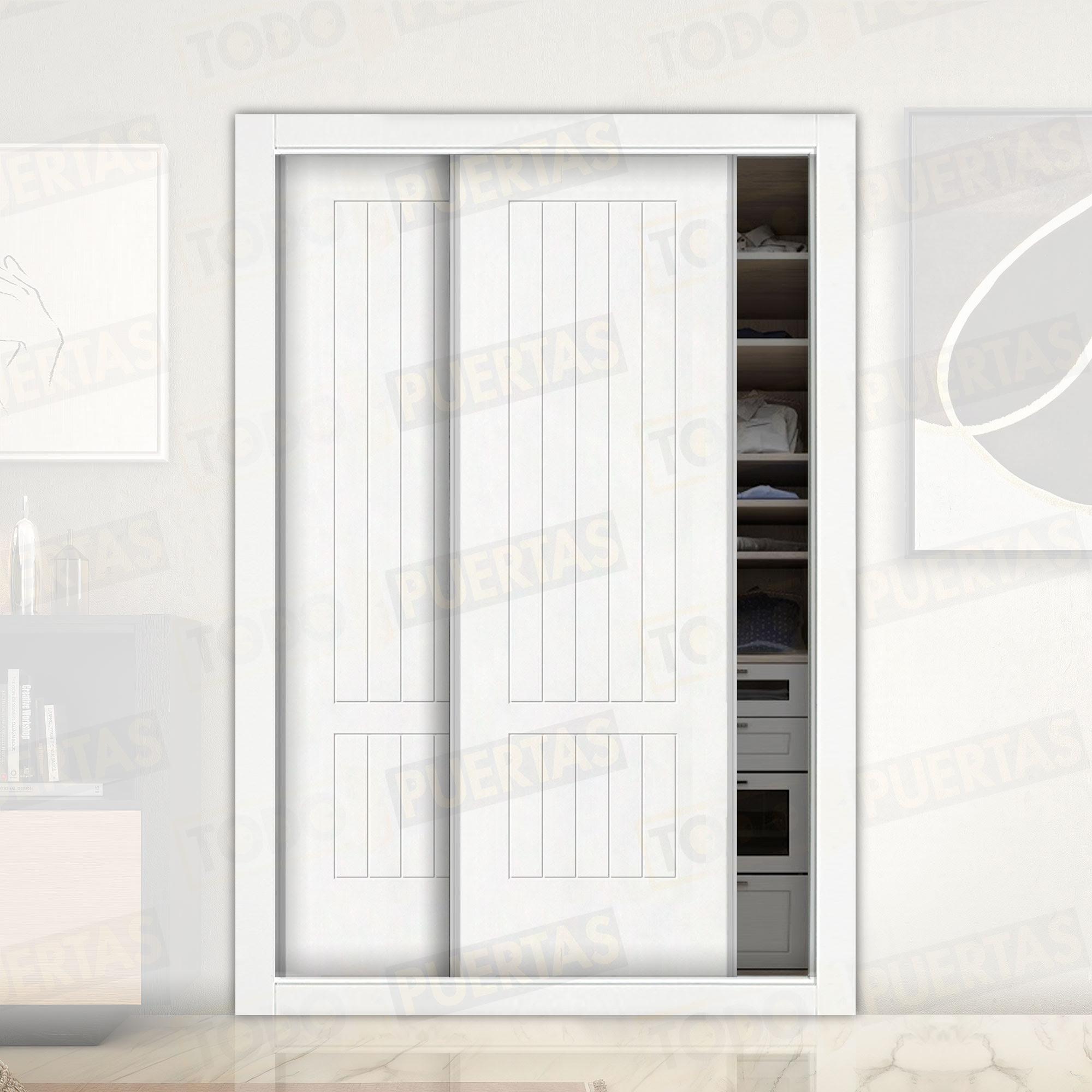 Frente de Armario Corredero Mod. Casablanca