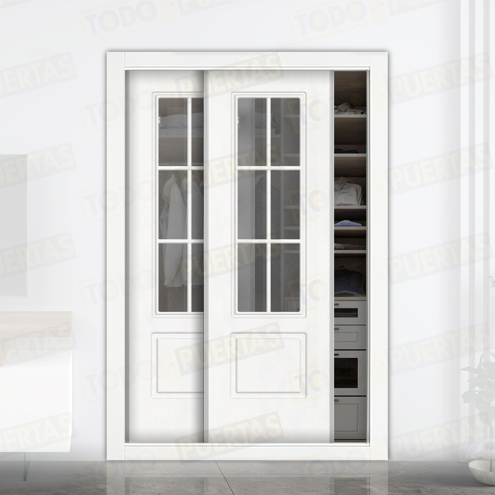 Frente de Armario Corredero Mod. Gabón V6