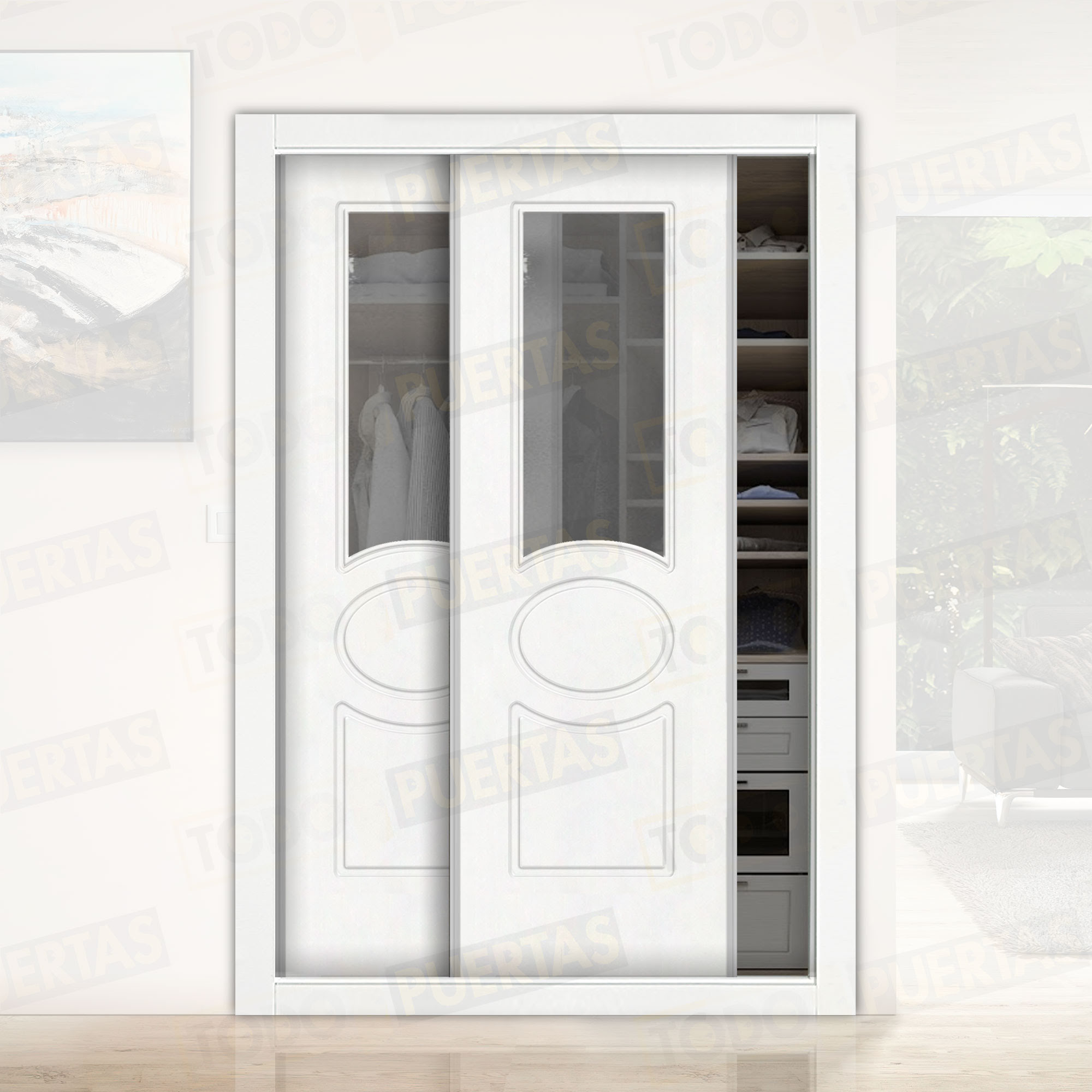 Frente de Armario Corredero Mod. Guinea ZV1