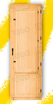 Balconera Grande de Madera Natural de Pino Mod. Huelva V1 Barniz