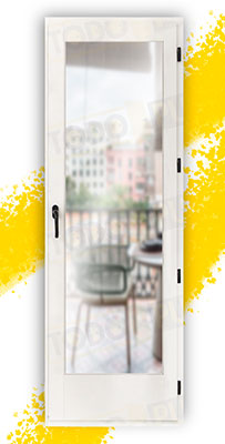 Balconera Grande de Madera Natural de Pino Mod. V1 Lacada