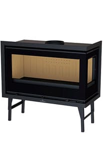 Estufa de Leña Insertable Mod. Cairo 110-E de Bronpi