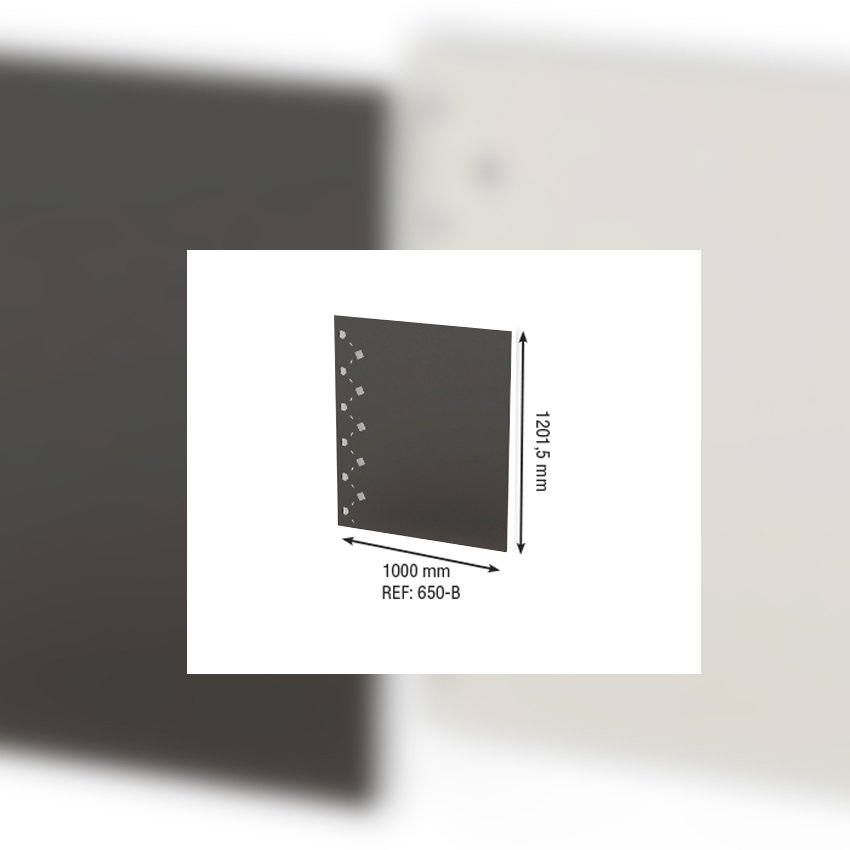 Panel Decorativo Negro Mod. 650 de Bronpi