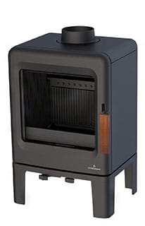 Estufa de Leña de Fundición Mod. Lira de Bronpi