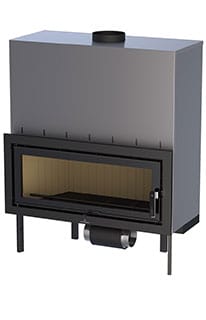 Estufa de Leña Insertable Mod. Londres-T Vision de Bronpi