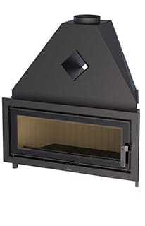 Estufa de Leña Insertable Mod. Londres Vision de Bronpi