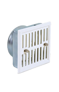 Rejilla Regulable Blanca Mod. R-3 15x15 Salida 12 de Bronpi