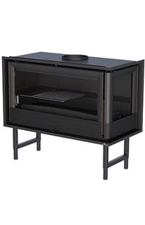 Estufa de Leña Insertable Mod. Paris 90-E de Bronpi