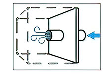 Kit con Toma de Aire Mod. KIT AIR 11