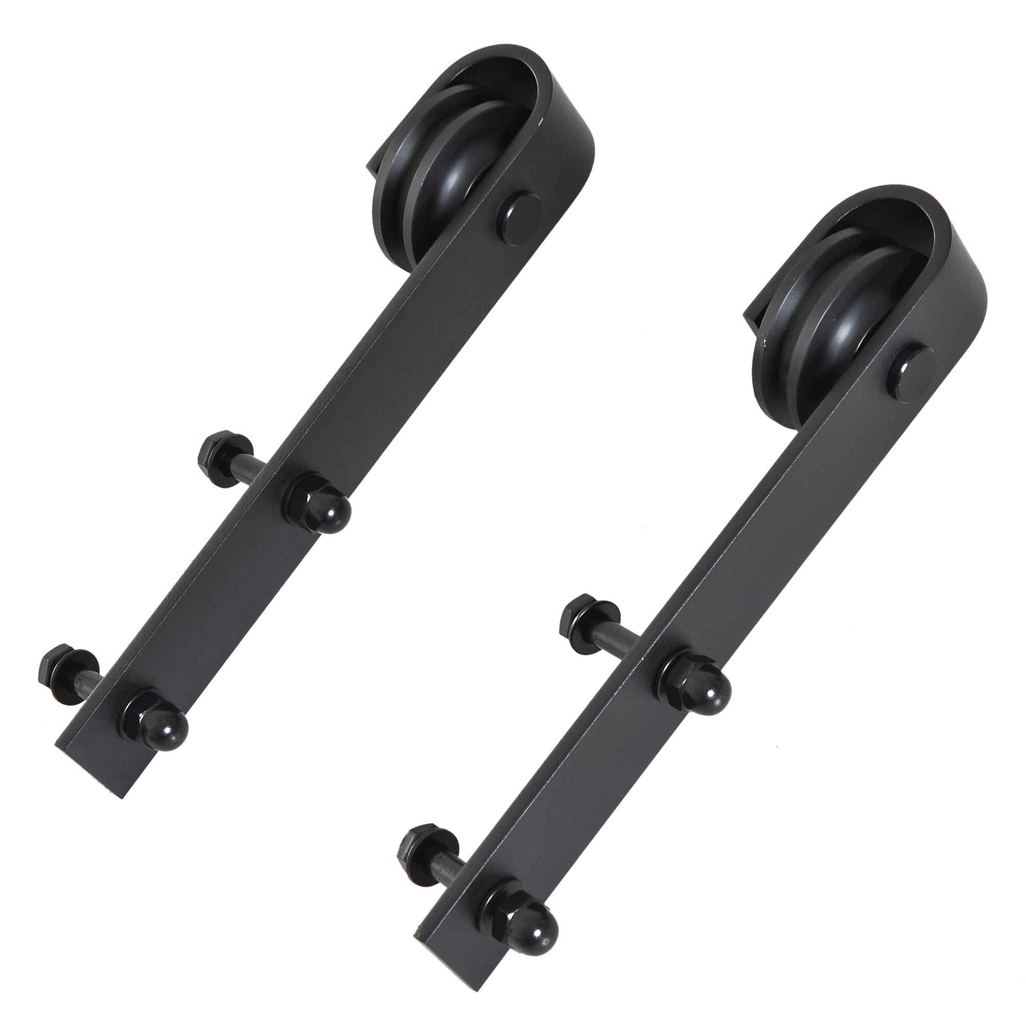 Guía Rústica para Puerta Corredera de tipo Granero (NEGRA)