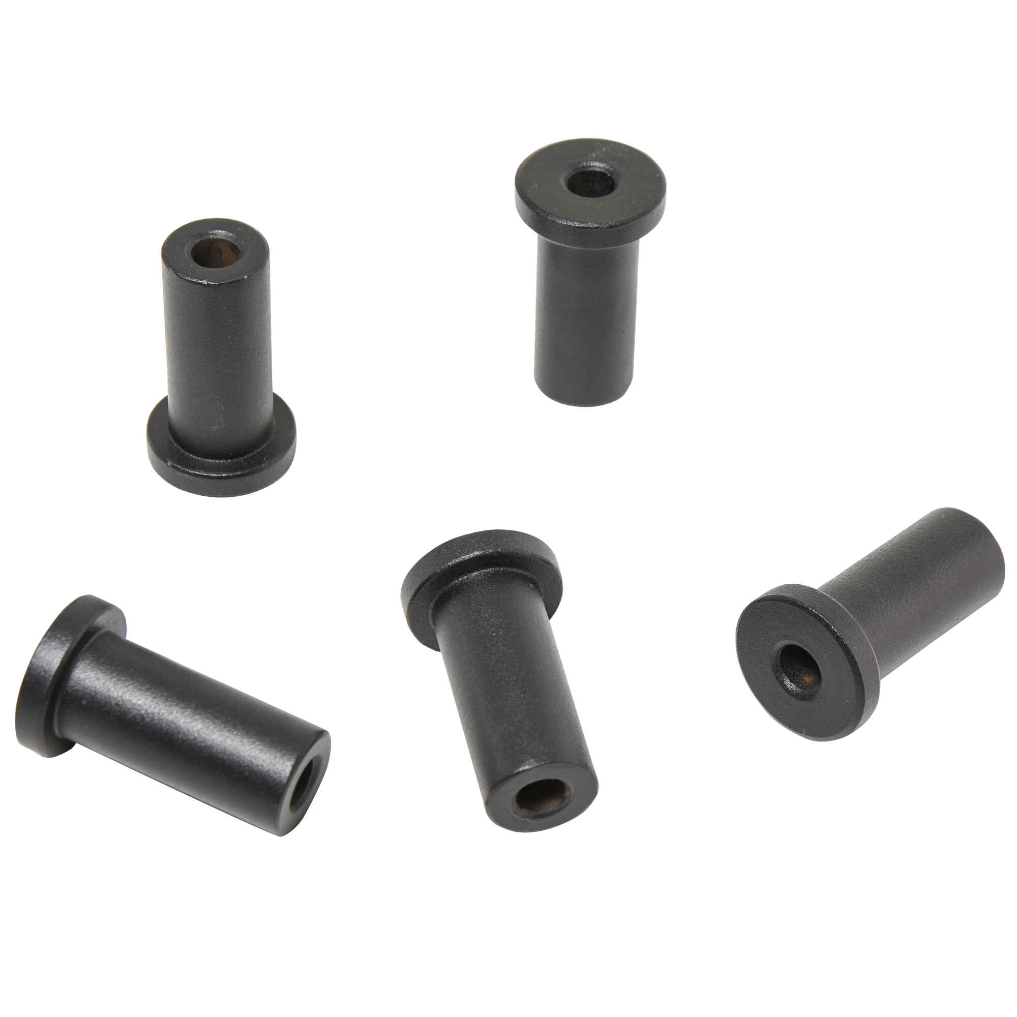 Guía Doble para Puerta Corredera de Granero (NEGRA)