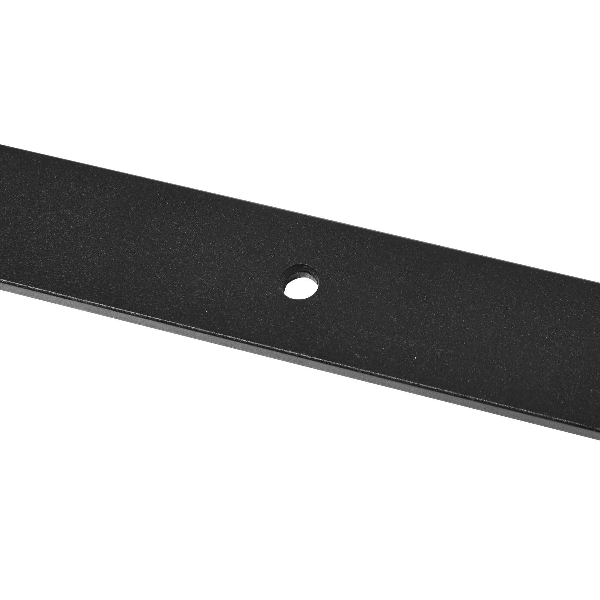 Guía Doble para Puerta Corredera de Granero (NEGRA)