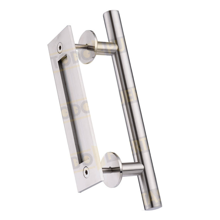 Tirador Mod. T-80-X Inox Barra/Oculto para Puerta Corredera