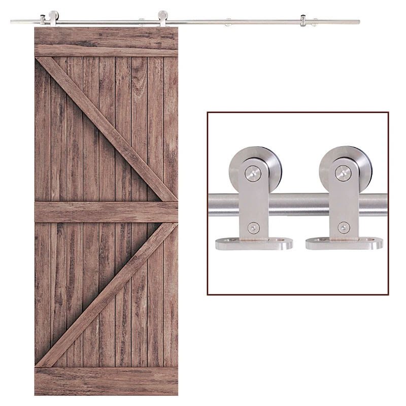 Guía Puerta Corredera Riel Acero (Inox)