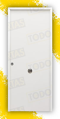 Puerta Acorazada 1110 Sagacor 100 Blanca (Dos Caras Iguales)