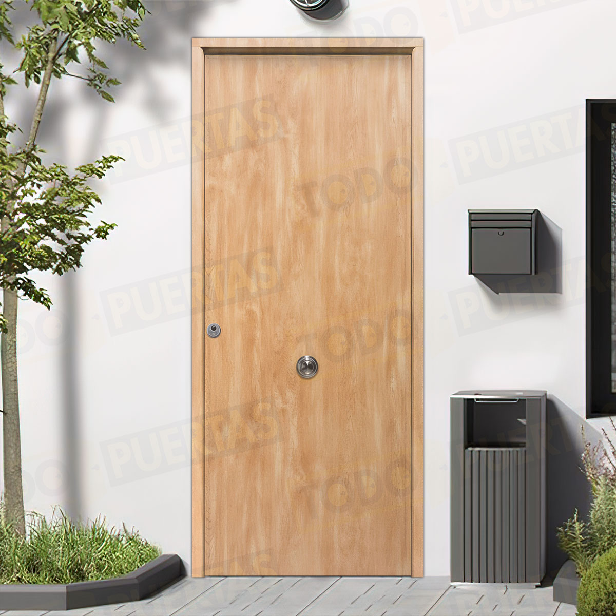 Puerta Acorazada 1110 Sagacor 100 Roble (Dos Caras Iguales)