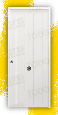 Puerta Acorazada 1150 Sagacor 100 Blanca (Dos Caras Iguales)